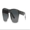 Costa Del Mar Mens Paunch XL Square Sunglasses, Fog Grey/Grey Gradient Polarized 580G, 59 mm view 2