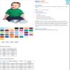 Rabbit Skins 3401 Infant Jersey T-Shirt, Raspberry, 6M view 2