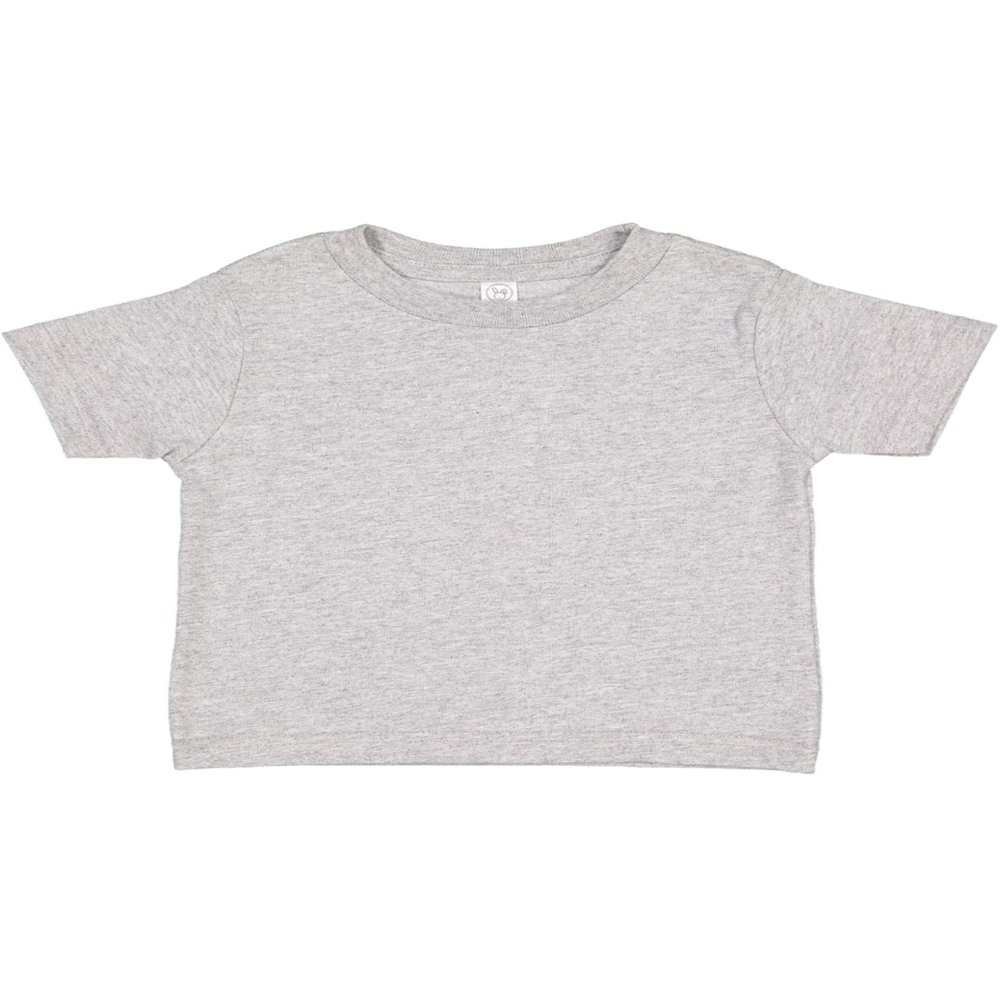 Rabbit Skins baby-boys 5.5 oz. Short-Sleeve Jersey T-Shirt(3401)-HEATHER-6MOS