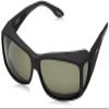 Haven Fits Over Sunwear Windemere Over-Prescription Sunglasses,Black Frame/Gray Lens,one size view 1