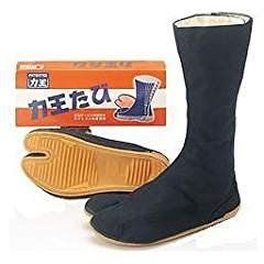 Calf Height Jikatabi - Black - 30