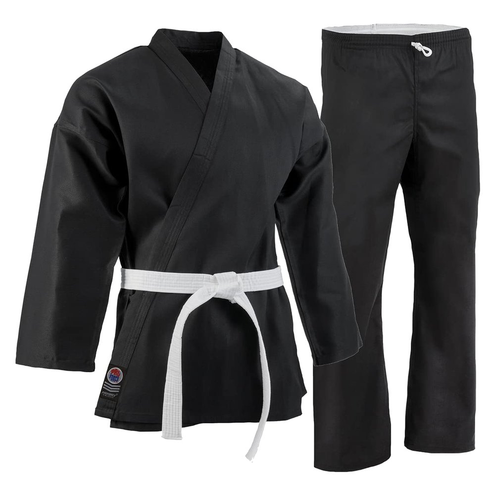 Pro Force Black Ultra Lightweight Uniform - 5oz - 1