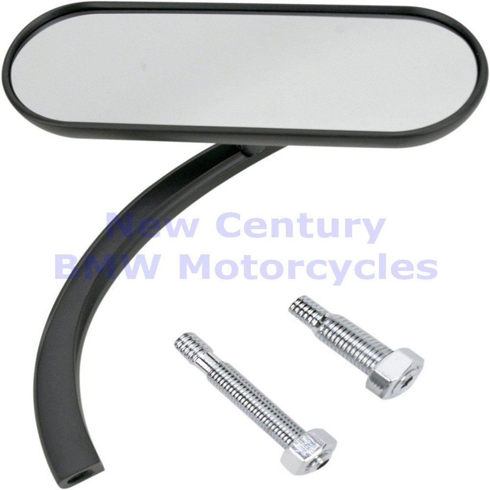 MIRROR OVAL MICRO BLK R