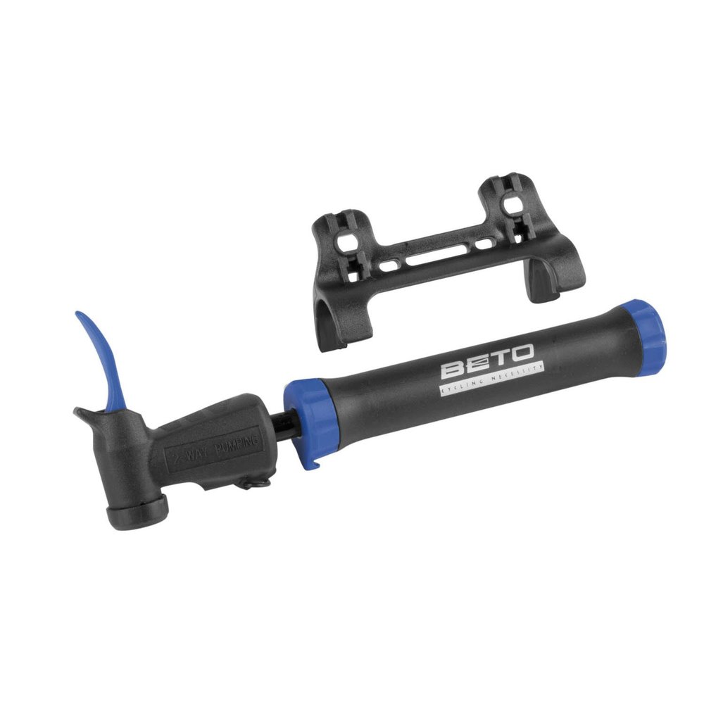 Beto Unisex Adult Double-Shot Mini Pump - Black, One Size