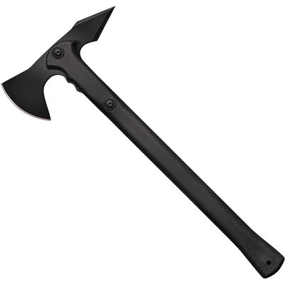 Cold Steel Drop Forged Tomahawk Survival Hatchet - Great for Camping, Survival, Outdoors and Chopping Wood, Trench Hawk - Black, One Size
