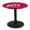 Holland Bar Stool Co. L214-36" Black Wrinkle Utah Pub Table view 1