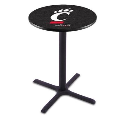 Holland Bar Stool Co. L211-36" Black Wrinkle Cincinnati Pub Table