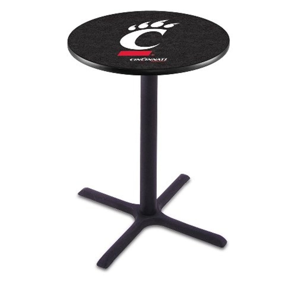 Holland Bar Stool Co. L211-36" Black Wrinkle Cincinnati Pub Table