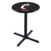 Holland Bar Stool Co. L211-36" Black Wrinkle Cincinnati Pub Table view 1