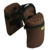 TrailMax Medium Horse Pommel Bags for your Western Saddle; Insulated Saddle Bags for Horses; Camera or Cellphone Saddle Bag; Secured W/Straps Around Pommel of Western or Endurance Saddles;BRN view 2