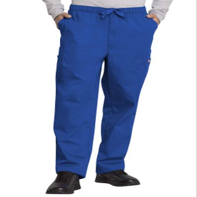 Cherokee Men's Big and Tall Originals Cargo Scrubs Pant, Royal, XXX-Large