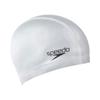 Speedo Unisex Adult Ultra Pace Cap Swimming Cap, Silver, One Size view 1