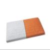 CHAMPRO Orange/White Double First Base With In-Ground Anchor For Youth Baseball, Made Of Molded Rubber view 2