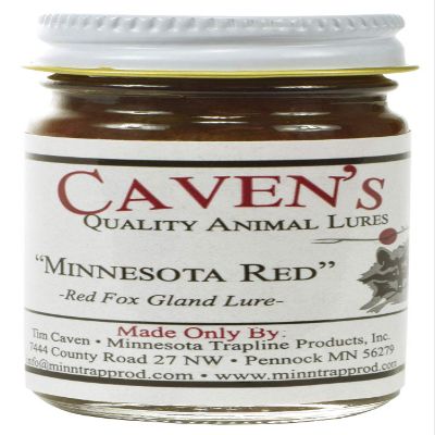 Cavens Minnesota Red"Red Fox Gland Lure" 4 oz.