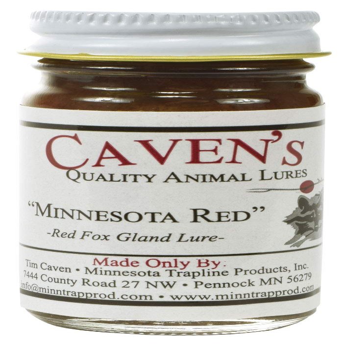 Cavens Minnesota Red"Red Fox Gland Lure" 4 oz.
