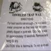 Economy White Trap Wax, 5 lb. Bar. view 2