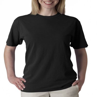 Chouinard 1717 Adult Garment-Dyed Cotton T-Shirt - Black - XL