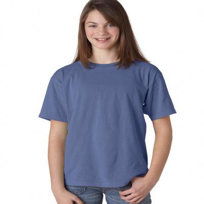 Chouinard Youth Ring-Spun Cotton Tee - Blue Jean PgmDye - M