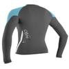 O'Neill Women's Bahia 1.5mm Long Sleeve Crew (Grh/Arb/Wht, 10) view 2