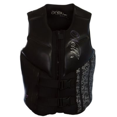 O'Neill Women's Law USCG Vest (Black, 10)