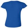 Gildan Activewear Ladies' SoftStyle T-Shirt, S, Royal view 3
