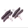 BBB BBS-04OE Bicycle Brake Shoe Set for V-Brakes, Bee Stop, 4 Pieces, Simple Packaging Model, Black view 3