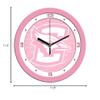SunTime Creighton University Bluejays - Pink Wall Clock view 3