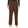 Alfred Dunner Womens All Around Elastic Waist Polyester Cropped Missy Pants - Pull-On Style, Classic Cut, Figure Flattering Relaxed Fit, Brown, 8 view 1