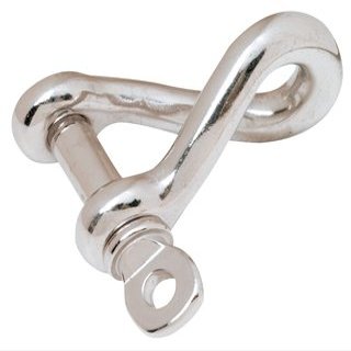 Twisted Shackle SS 3/8"