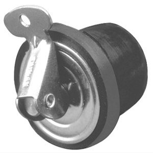 Brass Baitwell Livewell Plug, 7/8", 2 Pack Boat Marine Plumbing