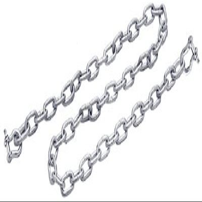 Anchor Lead Chain w/shackles - Galvanized - 3/16" x 4' (recommended for boats 10' to 15')
