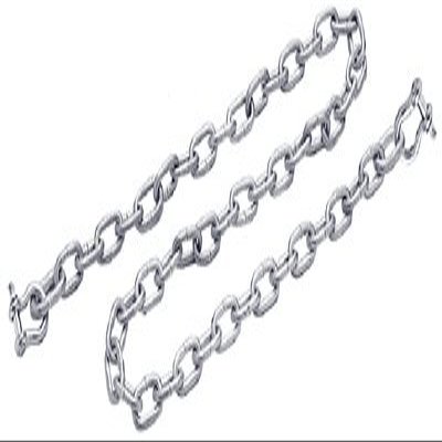 Anchor Lead Chain w/shackles - Galvanized - 3/16" x 4' (recommended for boats 10' to 15')
