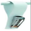 Adj Fender Holder-White view 1