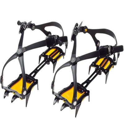 Evernew EBY017 10-Claw Crampon, L, Yellow