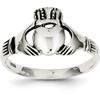Sterling Silver Claddagh Ring Sz 6 view 1