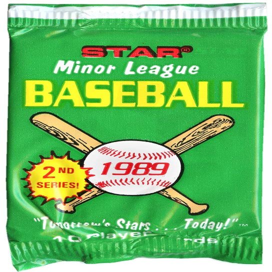 1989 Star Minor League Baseball Card Pack