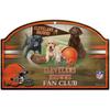 MLB Cleveland Indians 11-By-17-Inch Killen Print Wood Sign view 1