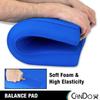 CanDo Balance Pad - Foam Stability Trainer for Balance, Stretching, Physical Therapy, Mobility, Rehabilitation and Core Strength Training view 2