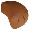 Buckwheat Crescent Zafu Meditation Cushion, Cinnamon view 1