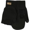 Kinco, 5110-XL, Convertible Knit Wool Gloves for Men - Alyeska Ragg Gloves, Black - For Cold Weather, Indoors and Outdoors (X-Large) view 2