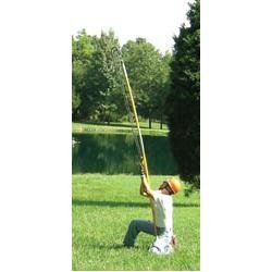 Big Shot Throw Weight Launcher With Two 4 Foot Jameson Fiberglass Poles
