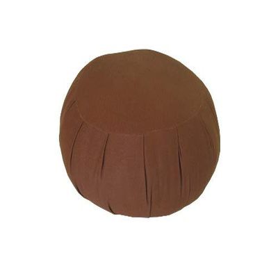 Jumbo Buckwheat Zafu Meditation Cushion, Cinnamon
