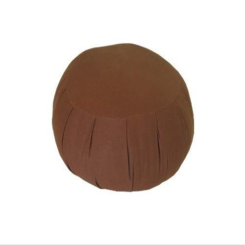 Jumbo Buckwheat Zafu Meditation Cushion, Cinnamon