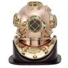 IST 18in Dive Helmet Replica with Wood Stand view 1