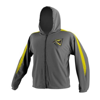 O'Neill Wetsuits Men's 24/7 Tech Long Sleeve Zip Hoodie, Metal/Yellow , Small
