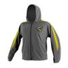 O'Neill Wetsuits Men's 24/7 Tech Long Sleeve Zip Hoodie, Metal/Yellow , Small view 1