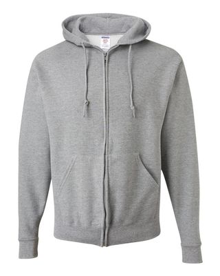 9.5 oz. 50/50 Super Sweats Fleece Full Zip Hood (4999) Oxford, S