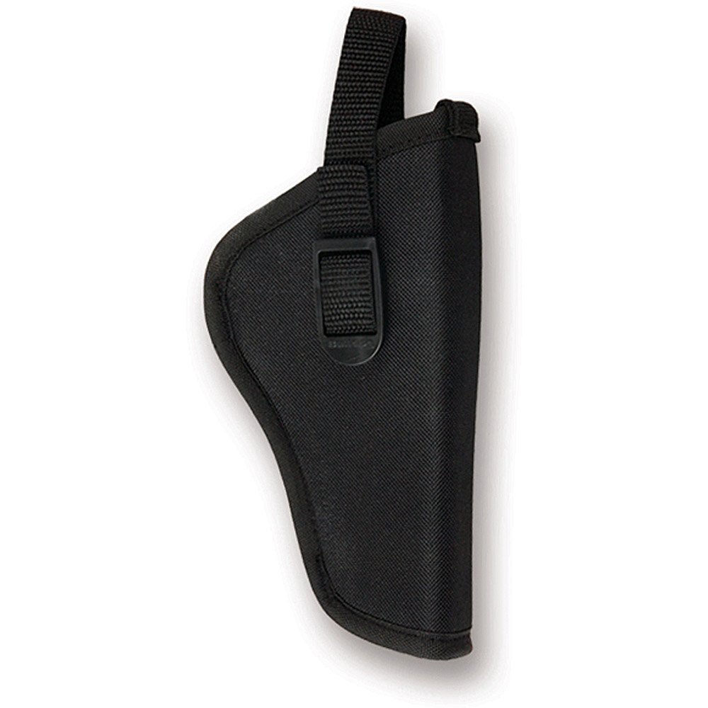 Bulldog Cases DLX-2 Pit Bull Hip Holster, Black, Revolver, Most Revolvers w/ 2-21/2" Barrels
