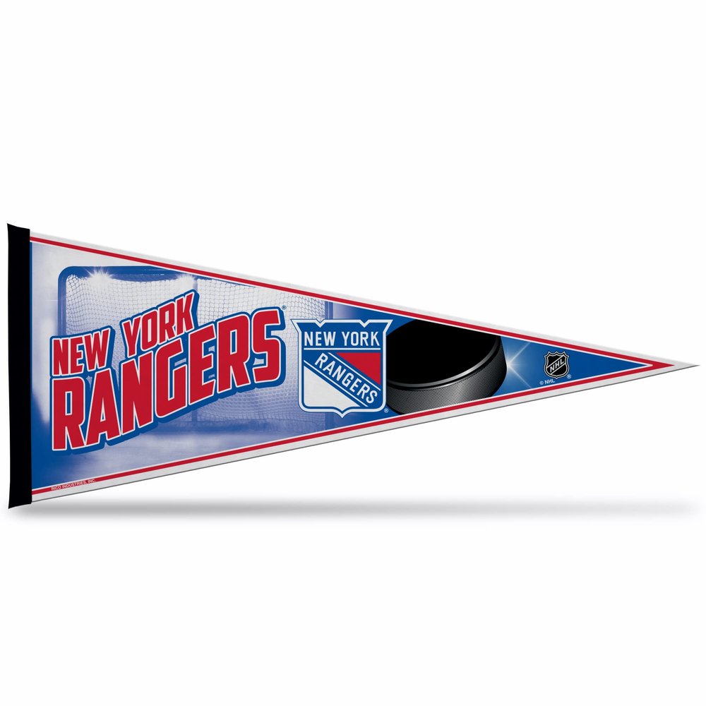NY Rangers 12" X 30" Pennant