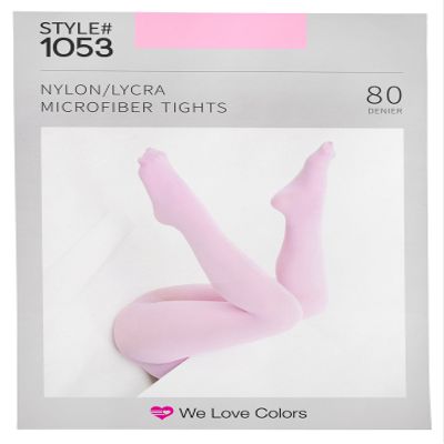 Microfiber Tights Opaque, Soft & Durable Pantyhose for Women & Men Regular & Plus Sizes 50+ Colors, Stretch Fit
